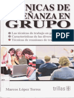 Tecnicas de Enseñanza en Grupo