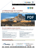 MORELLA MAESTRAZGO CASTELLON Octubre Pte Pilar 2017