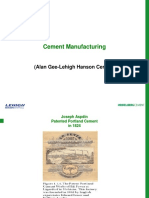 Cement Manufacturing Process