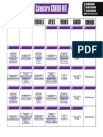 Calendario Hiit (Julio)