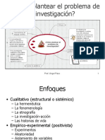 Cómo Plantear El Problema de Investigación