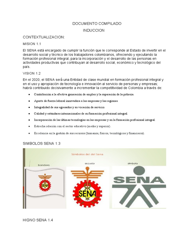 Formación Integral y Virtual en el SENA | PDF | Evaluación | Plan de ...
