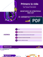 EPP HSE Monitoreo de Atmosfera