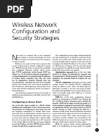 Wireless Network Configuration and Security Strategies: Configuring An Access Point