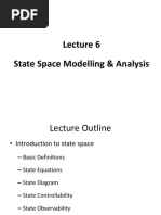 Lecture 6 State Space Modelling Analysis