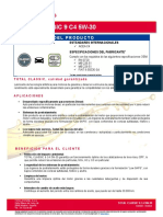 TOTAL CLASSIC 9 C4 5W-30 aceite motor sintético