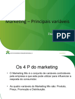 Marketing 4Ps: Produto, Preço, Promoção e Distribuição