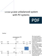 Three-Phase Unbalanced System With PV Systems