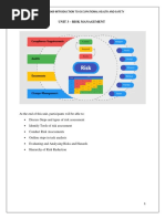 UNIT 3 Risk Management