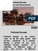 (Concept and Measurement) : National Income