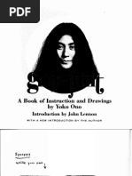 Yoko ONO. Music of The Mind. TATE 2024 | PDF | Yoko Ono | John Lennon