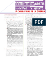 Final de La Guerra Contra Chile Para Quinto Grado de Secudaria