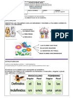 Español Semana 2 Al 6 de Agosto