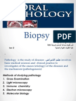 Biopsy Types and Pathology Study