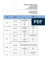 Jadwal Daring 1