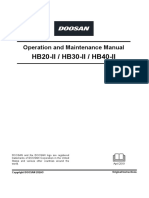 HB20-II / HB30-II / HB40-II: Operation and Maintenance Manual