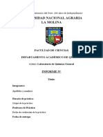 Modelo Informe Química General