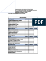 Plantilla Rúbrica de Danielson