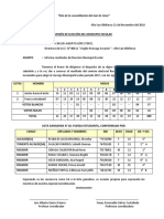 Informe de Municipio Escolar