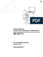3D OCT 1 User Manual Version 8.1X