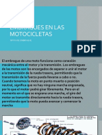 Embragues en Las Motocicletas