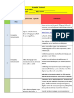 Planeación Primero Preescolar