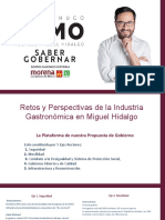 Retos y Perspectivas de La Industria Gastronomica