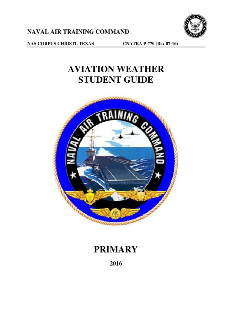P770 Aviation Weather Guide PDF Meteorology Aviation