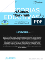 Asesorias Eductivas: Personal Teachinhg