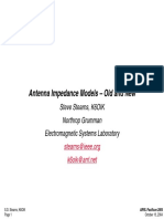 Antenna Impedance Models