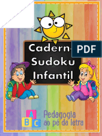 Caderno Sudoku Infantil