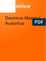 L115 - (1921) Ausonius II - 18-20 - Epistles Epigrams Thanksgiving Paulinus Pellaeus Eucharisticus (Evelyn-White)