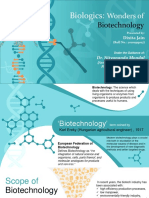 Biologics:: Wonders of