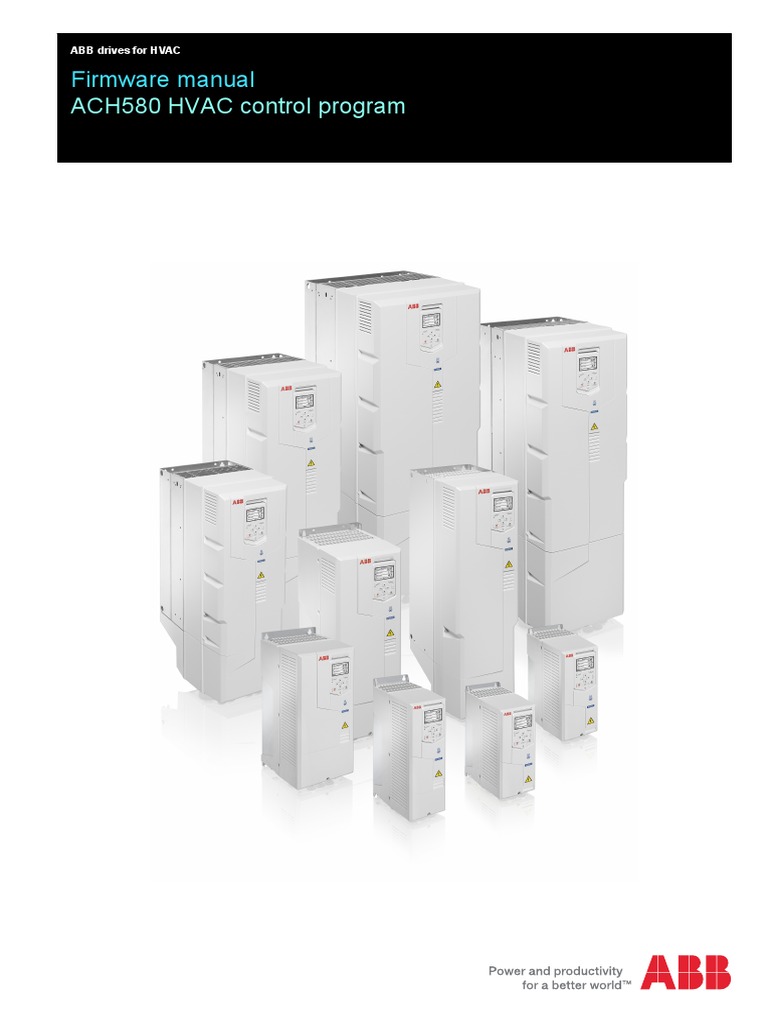 En ACH580 HVAC Control Program FW C A5 Screen PDF Electronics