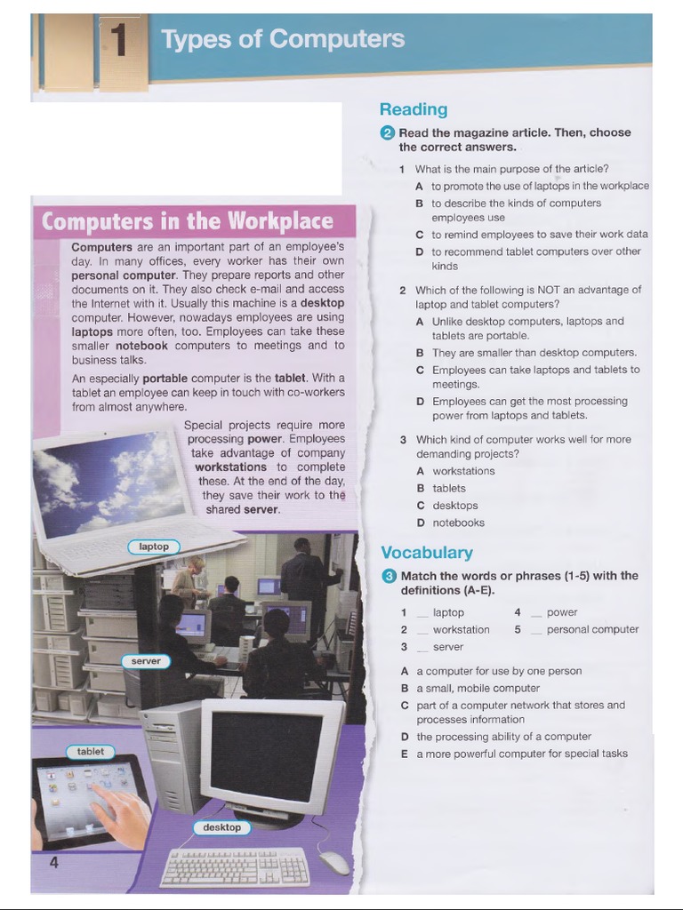Types of Computers | PDF | Laptop | Desktop Computer