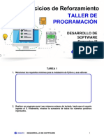 Programación: Tarea 1 de Python - Sumatoria, búsqueda de letra y total de compras