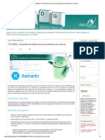 DW Software - TUTORIAL - Desarrollo de Aplicación para Android Con Xamarin