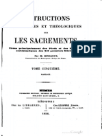 Instructions historiques et théologiques sur les sacrements (t. 5) - M. Boucarut