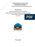 Proposal Kantin Sehat SMP N 2 Bulukerto 2019