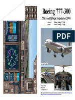 Boeing 777-300: Microsoft Flight Simulator 2004