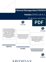 Actualización Manual Bioseguridad COVID19 Hoteles