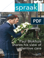 Aanspraak: Paul Blokhuis Shares His View of Attentive Care