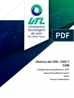 Historia Del CNC, CAD, CAM