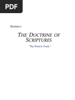 Bible Doctrines I