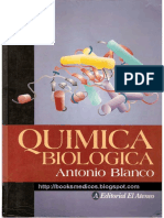 Química Biológica de Antonio Blanco - 8va Edición