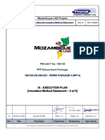 Previous LNG Acoustic Insulation Method Statement