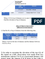 Trignometric Levelling Case 2 Numericals