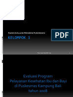 Puskesmas evaluasi program