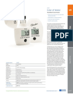 Color of Water: Handheld Colorimeter