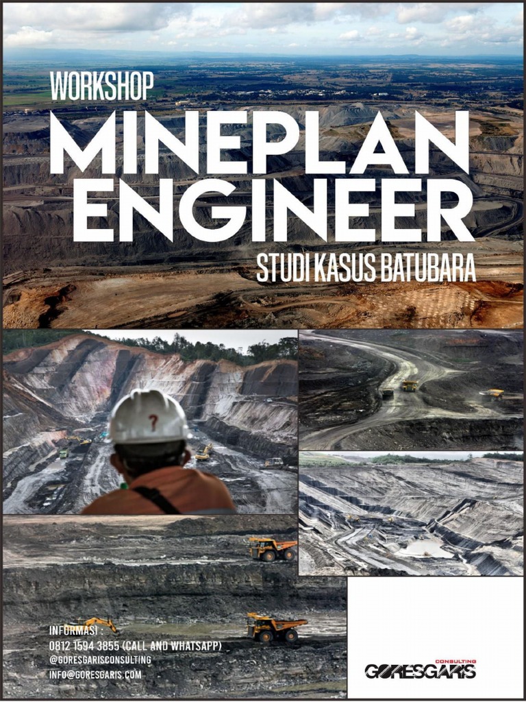 Modul Pelatihan Mine Plan Studi Kasus Batubara | PDF